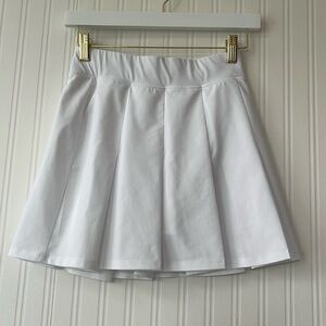 Pleated Active Mini Skirt